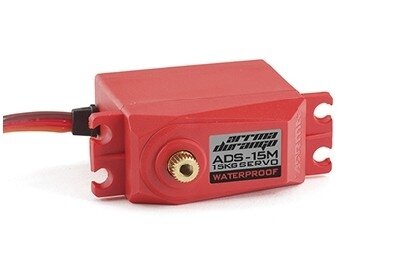 Arrma - ADS-15m V2 15kg Waterproof RC Servo Red