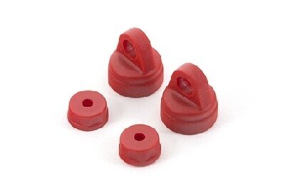 Arrma - Shock Cap Set Red (4)