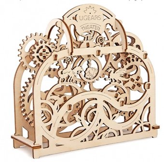 Houten bouwpakket Ugears theater 21cm