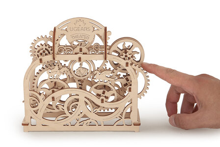 Houten bouwpakket Ugears theater 21cm