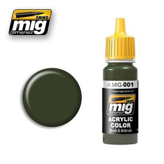 Acryl verf RAL 6003 MIG-001