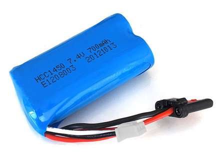 Batterij 7,4 V 700 mAh voor rc speedboot blue barracuda 