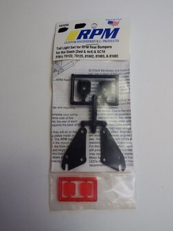 RPM Tail Light Set Slash 81030 RPM81030