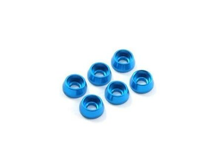 Fastrax M3 Cap Washer - Blue FAST143