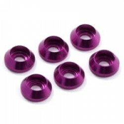 Fastrax M3 Cap Washer - Purple FAST143