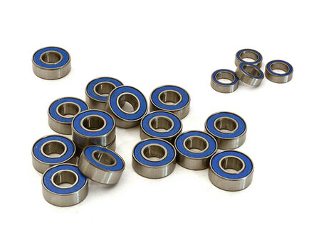 Integy Low Friction Blue Rubber Sealed Bearings (19) Set for Traxxas 1/10 Stampede 2WD