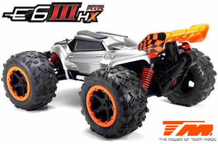 TM505005 Auto - Monster Truck Electric - 4WD - RTR - Brushless 2500KV - 4S - Waterproof - Team Magic E6 III HX