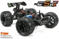 Auto - Car - 1/10 Racing Monster Electric - 4WD - RTR - Brushed 2S/3S - Waterproof - Team Magic E5 HX - Black/Blue