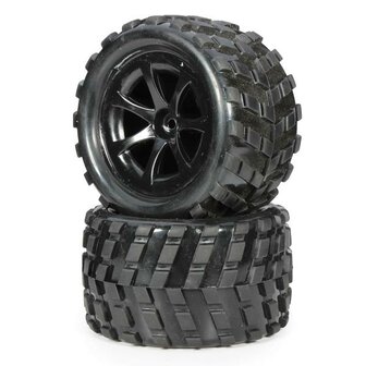 Onderdeel voor monstertruck terminator WL toys L202 969-02  set van 2 stuks achterkant