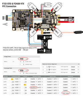 Matek      Flight Controller F722-STD