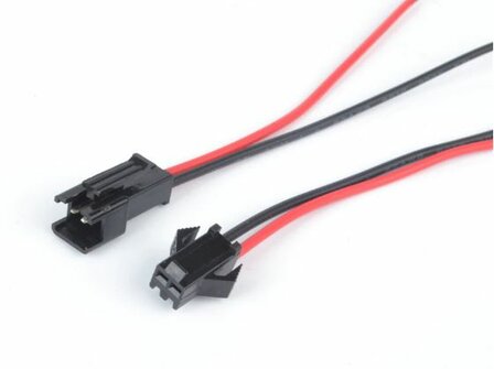 JST SM 2P Plug Man-vrouw Draad connector