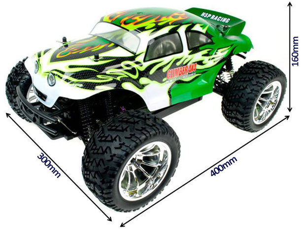 RC auto monster truck Beetle 1:10 4WD 2.4GHZ 3