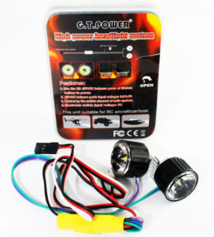 Rc  High Power led System 28967 GT POWER High Power Headlight System For Rc Model Aircraft / Car / Boat