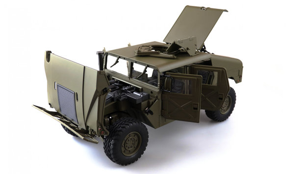 RC 4x4 U.S. Militär Truck 1:10 Army groen RTR 22417