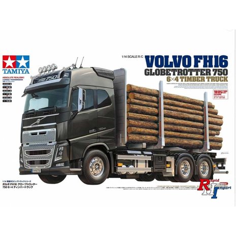 Tamiya bouwpakket 56360 1/14 RC Volvo FH16 Timber Truck Kit