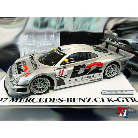 RC auto Tamiya 47437 1/10 RC MB CLK-GTR 1997 (TT-01E)