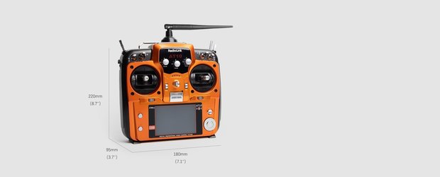 Zenderset RadioLink AT10 II  2.4Ghz Includes 12 Channel Receiver and Telemetry Module