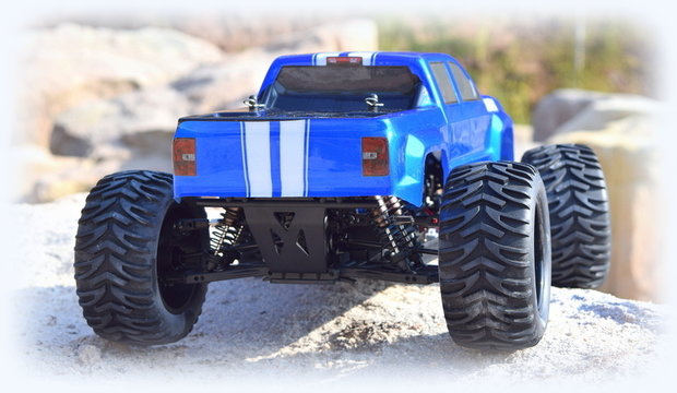 Absima AMT3.4 BL Brushless 1:10 RC auto Elektro Monstertruck 4WD RTR 2.4 GHz