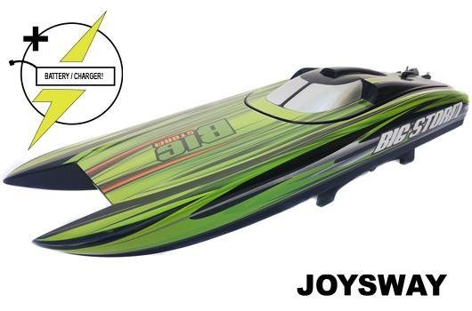 RC speedboot BIG STORM KATAMARAN BRUSHLESS 740MM RTR