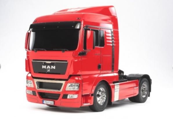 Tamiya bouwpakket 56332 1/14 RC MAN TGX 18.540 Red Edition