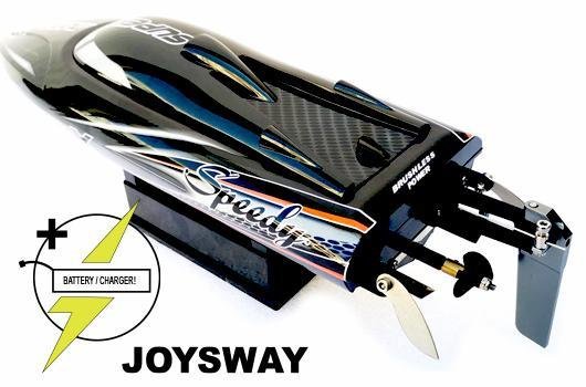 RC speedboot Joysway  Race Boat - Electric - RTR - Super Mono X V2 - HRC COMBO - 11.1V 1800mAh 40C LiPo & AC Balance Charger