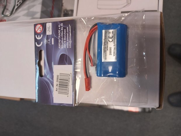 LIION AKKU 2S 7,4V 800MAH BEC STECKER