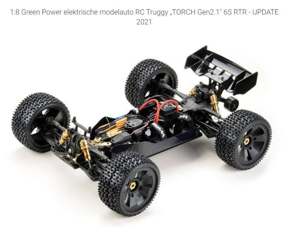 Absima TORCH Gen2.1 6S 1:8 Brushless RC auto Elektro Truggy 4WD RTR 2,4 GHz