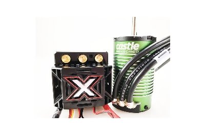 Castle - Mamba Monster X - Combo - 1-8 Extreem Car regelaar met 1515-2200 Sensored Motor