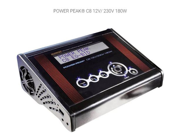 Robbe - Power Peak C8 EQ BID 180 Watt DEMO model