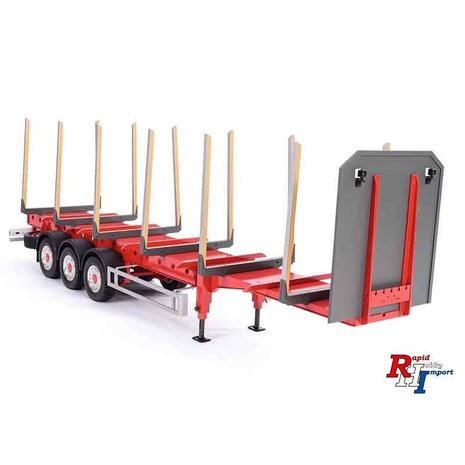 Carson bouwpakket 907629 1:14 3-Axle Stanchion Trailer new Edition