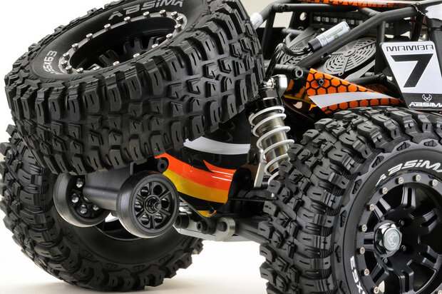 Absima 1:7 Rock Racer "MAMBA 7" oranje 6S BL 4WD RTR 2,4 GHz 17002