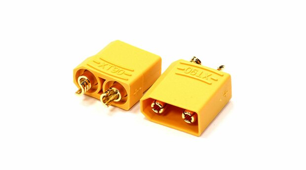 Orion XT90 gold connector 1 set male-female