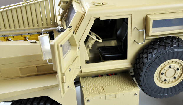 RC US-MILTITÄRFAHRZEUG MRAP 6X6 1:12 RTR, LICHT, SOUND & RAUCH 22428