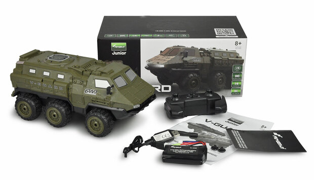 22584 RC gepanzerd voertuig V-guard leger groen