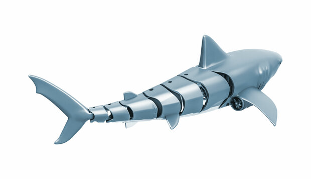 RC shark SHARKY - de blauwe haai 4 KANAL 2,4GHZ, RTR 26087