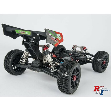 409067R 1/8 Virus 4.1 XL 4S 2.4GHz RTR rood