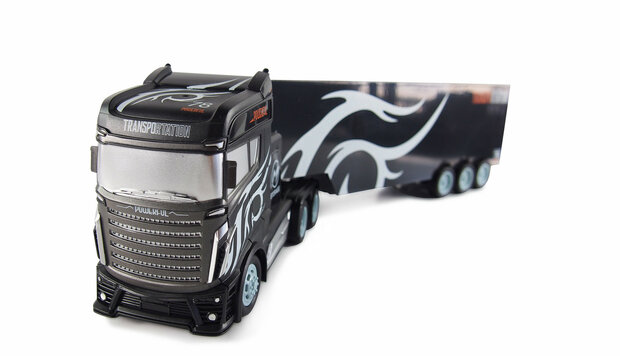 RC vrachtwagen Amewi met oplegger 2WD 1:16 2.4GHz RTR / 22496