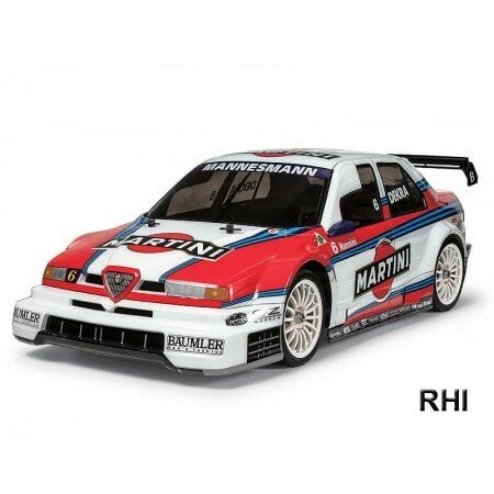 RC auto 58606 1/10 RC Alfa Romeo 155 V6 TI Martini (TT02) met certificaat bouwpakket