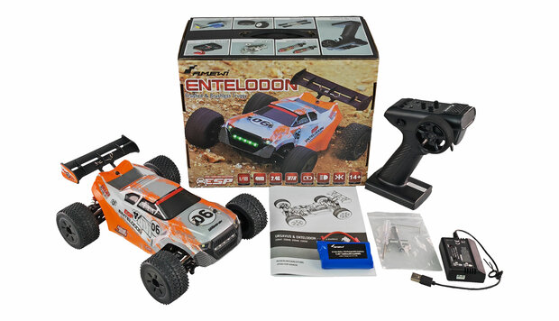 22649 ENTELODON PRO TRUGGY BRUSHLESS 4WD 1:18 RTR