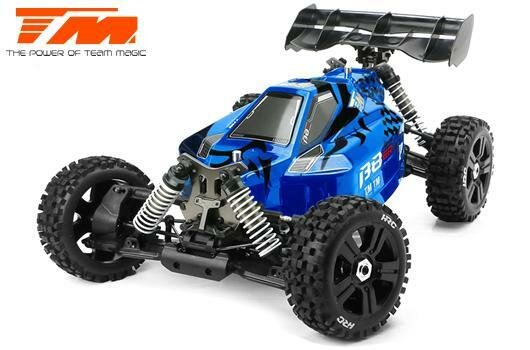 TM560011DH6 Car - 1/8 Electric - 4WD Buggy - RTR - 2250kv Brushless Motor - 6S - Waterproof - Team Magic B8ER Blue Black