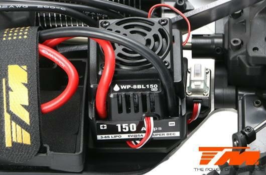 TM560011EH6 Car - 1/8 Electric - 4WD Buggy - RTR - 2250kv Brushless Motor - 6S - Waterproof - Team Magic B8ER Orange Black