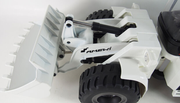 RC shovel RADLADER G485 AE weiß 1:14, Teilmetall RTR, Sound, Licht, 10-Kanal 22535
