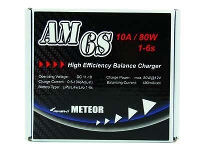 Lipo balans lader Meteor  AM6S  1-6S  10A/80W