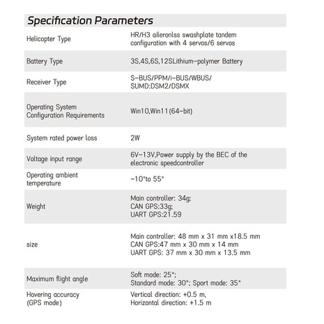 FLY WING H2 Autopilot System  With Dual GPS