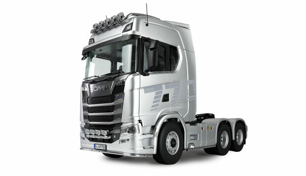 22714 Scania 770 S vrachtwagen trekker 6x6 1:14 RTR grijs
