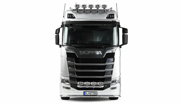 22714 Scania 770 S vrachtwagen trekker 6x6 1:14 RTR grijs