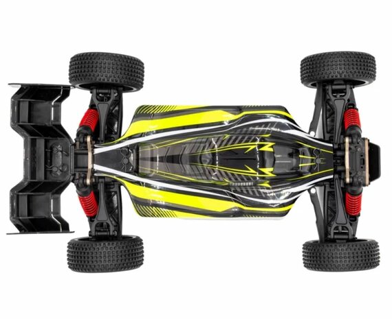 Funtek SBX Buggy 1/12e XL Geel / zwart met accu en lader