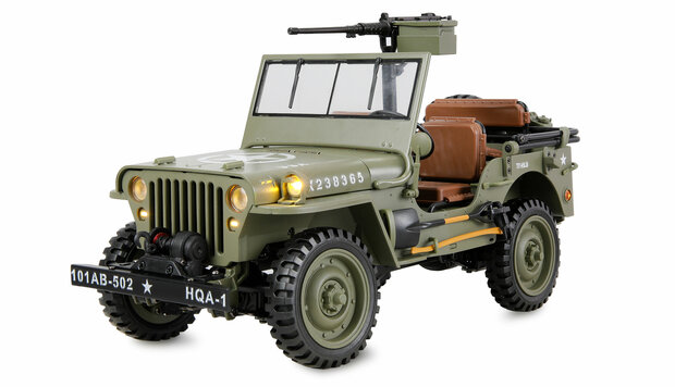 Jeep Willys MB Scale Crawler 4WD 1:14 RTR groen 22737