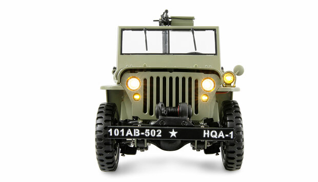 Jeep Willys MB Scale Crawler 4WD 1:14 RTR groen 22737