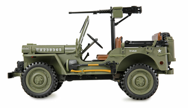 Jeep Willys MB Scale Crawler 4WD 1:14 RTR groen 22737